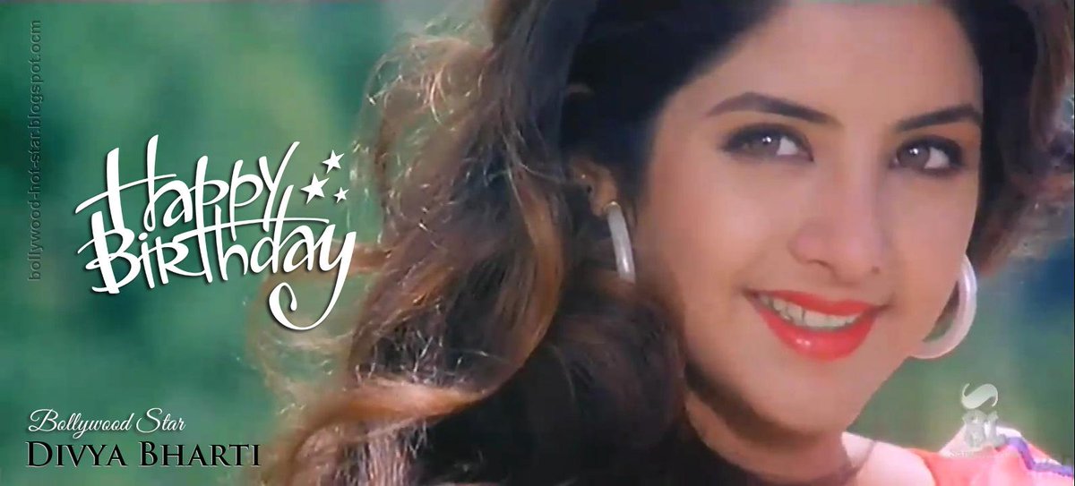 Lets wish happy birthday to Divya bharti  