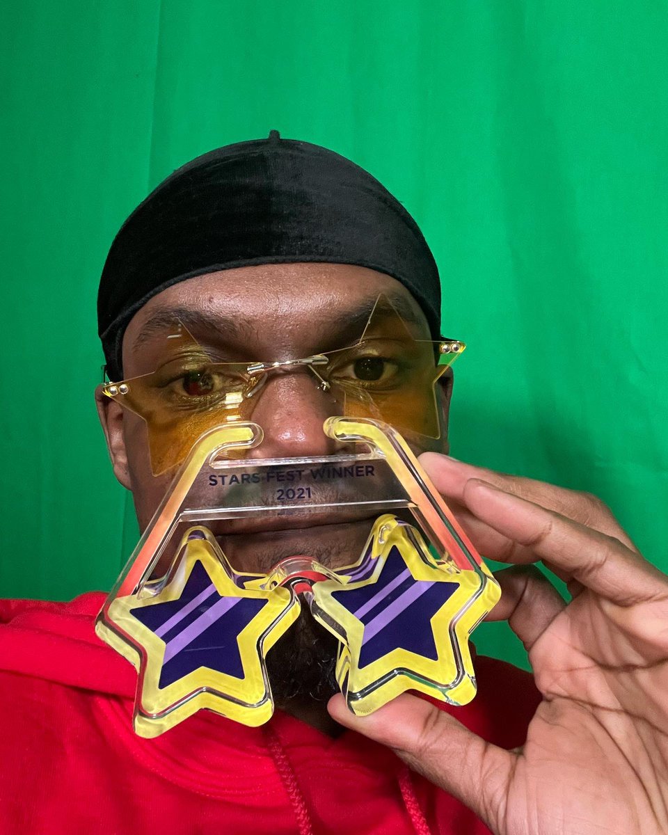 KellyKaleTv's tweet photo. Shoutout to @FacebookGaming and the Gawd Squad (@BLG_Trav @Thrivegamingg) for helping me become the #StarFest2021 Winner! Without all y’all this wouldn’t even be possible! We definitely turning up all 2022! Thank you for the gear as well 💙 LITTY AS A TITTY https://t.co/1kWbAFEsQI