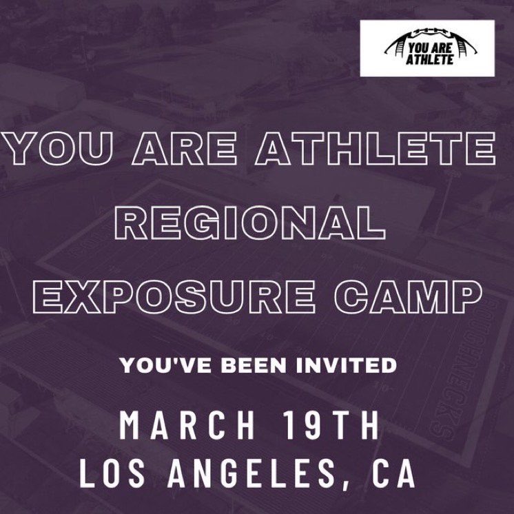 Tyson06mitchell's tweet photo. Thank you for the invite  and opportunity @youareathlete https://t.co/UBGJjvZa1c