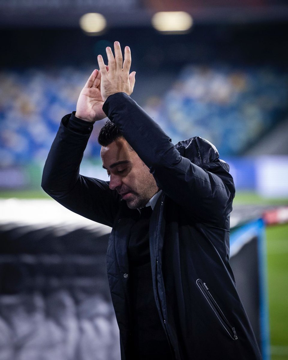 FCBarcelona_es's tweet photo. 🙏 Míster Xavi https://t.co/ECDLHLFT2P
