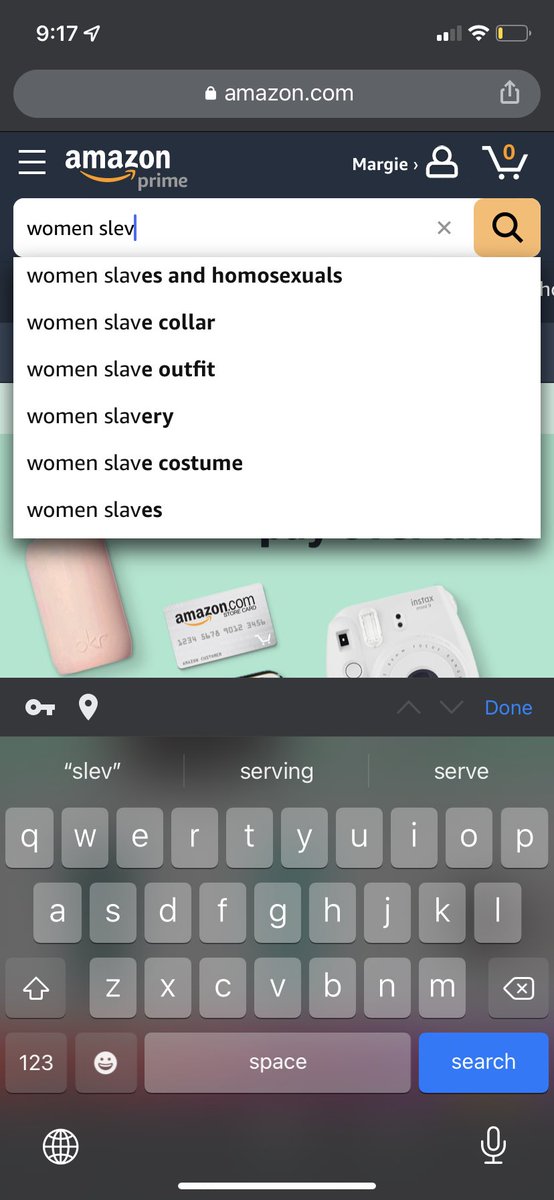 emmgee85's tweet photo. @JeffBezos @amazon What the ACTUAL FUCK?!? #amazon #JeffBezos #whatisamazonselling #slavery #LGBTQ #WTF https://t.co/dcp9a1LCYV