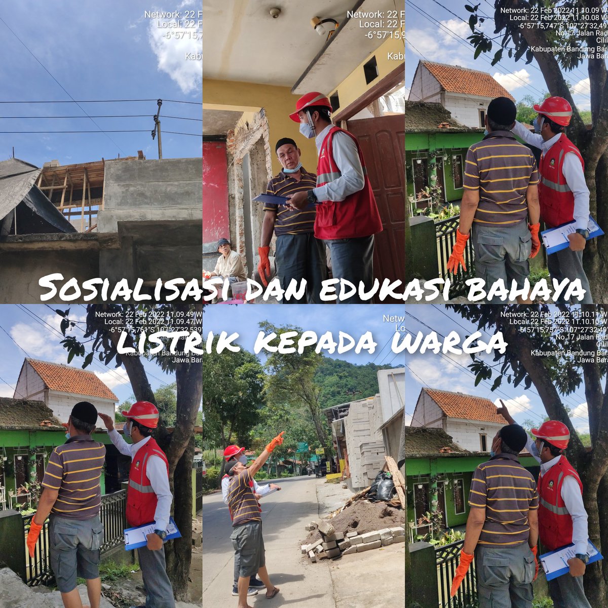 mibu09_'s tweet photo. Sosialisasi dan edukasi bahaya listrik pada masyarakat yang sedang melakukan pembangunan rumah di dekat jaringan SUTM 20Kv di Cililin. https://t.co/tygHb5vw2Q