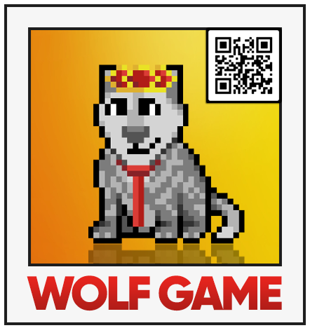 0xZuse's tweet photo. My idea was to bring the @wolfdotgame community together while having fun and spreading news of the game to new faces, hence stickers! If you would like to make your own stickers, I'd be more than happy to send you the PSD file! Discord : Zuse.eth#0001

#Pack11072 @ajv https://t.co/dbMmQRbyya