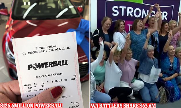 Powerball jackpot winners: Meet the Australians who just won a share of $126.6million https://t.co/8sQwnhTyPy https://t.co/NkfurobUW6