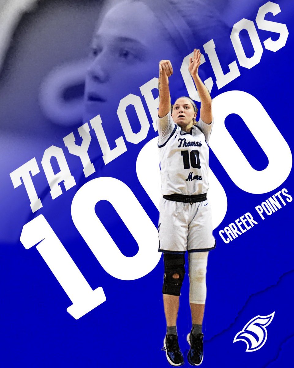 TMWBasketball's tweet photo. Congratulations to @_tclos2_ on reaching 1,000 career points! 🏀  

#TMUWBB https://t.co/KEcoMldQNx