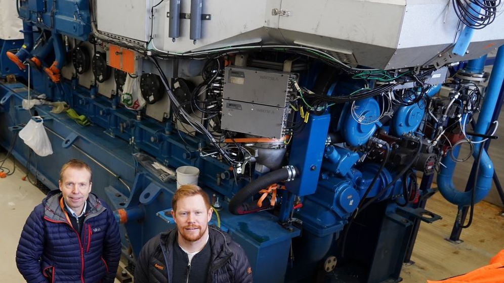wartsilacorp's tweet image. One of our engines is currently being prepared at Stord for long-term testing with #GreenAmmonia as fuel. Read more here: wartsi.ly/3HkU79j (Original article in Norwegian)
Shared via TU Maritime. #decarbonisation #FuelFlexibility #FutureFuels #Norway
