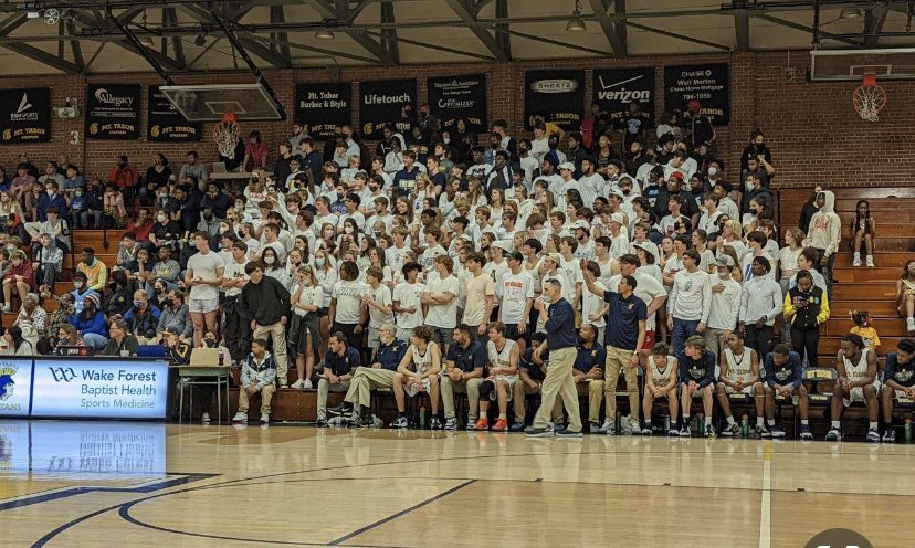 What can you say about that Spartan 6th Man!  Wow!  They brought it tonight as we BEAT NW Guilford! #spartanstrong <a href="/taborstuco/">Tabor StuCo</a> <a href="/MTSportsMktg/">Mount Tabor Sports Marketing</a> <a href="/mttabor_sports/">Mount Tabor Athletics Booster Club</a> <a href="/hokiefrank/">Frank Martin</a> <a href="/MTHoopsMuse/">Andy Muse</a>