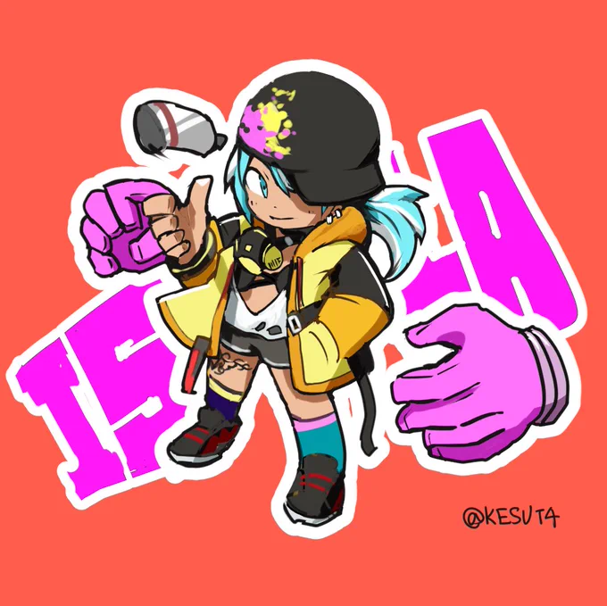 イスラ!
#KOFXVイラストコンテスト
#KOFXV 
#KOF15
#格ゲーキャラ描こうぜ 