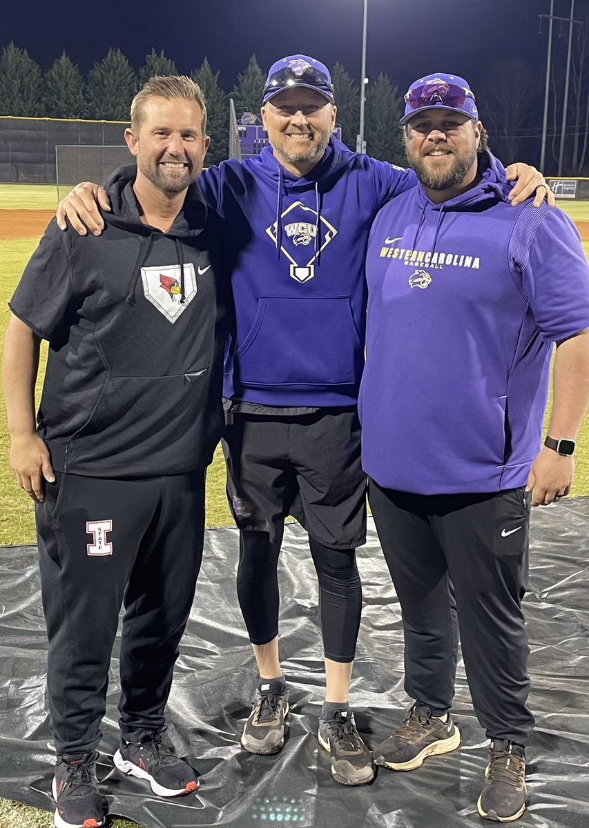 It was an Honor to Coach Taylor Sandefur & Wally Crancer! So VERY proud of these Western & GTech Alums!!!
Such Outstanding Leaders, Husbands, Fathers, Coaches & Men👍💪⚾️💜👊🇺🇸 #maketheroombetter
