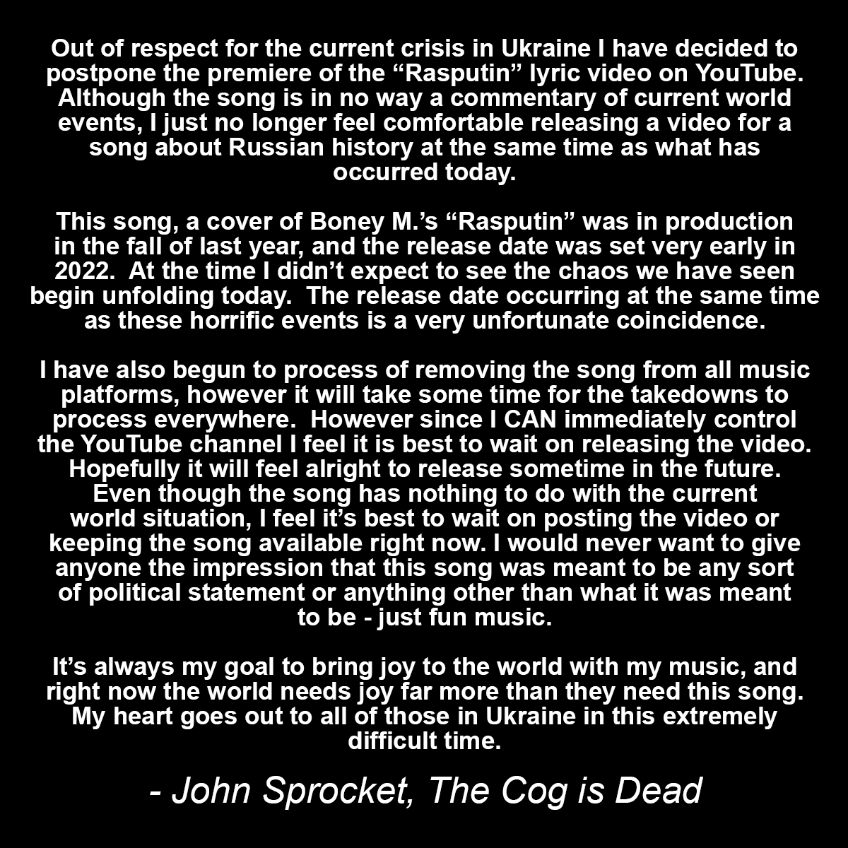 The Cog Is Dead Thecogisdead Twitter The Cog Is Dead Thecogisdead Twitter