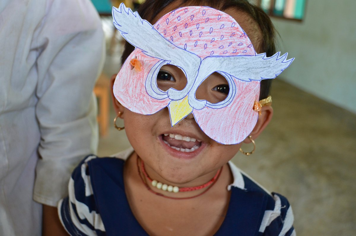 GlobalPlay's tweet photo. Today we're throwing it back to a fun mask making session with students from Paw Myar Primary School in Shan State, Myanmar. Which animal mask is your favorite? #ThrowbackThursday https://t.co/JR17lrASjY