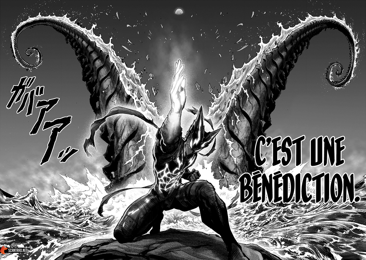 Alphawick1's tweet photo. #OPM159
-
-
-
-
-
-
On ne parle vraiment pas assez de One Punch Man et des planches fabuleuses avec lesquelles nous régale Murata. Ce parallèle est si sublime, c'est juste insane ! https://t.co/B8uNXSItEP