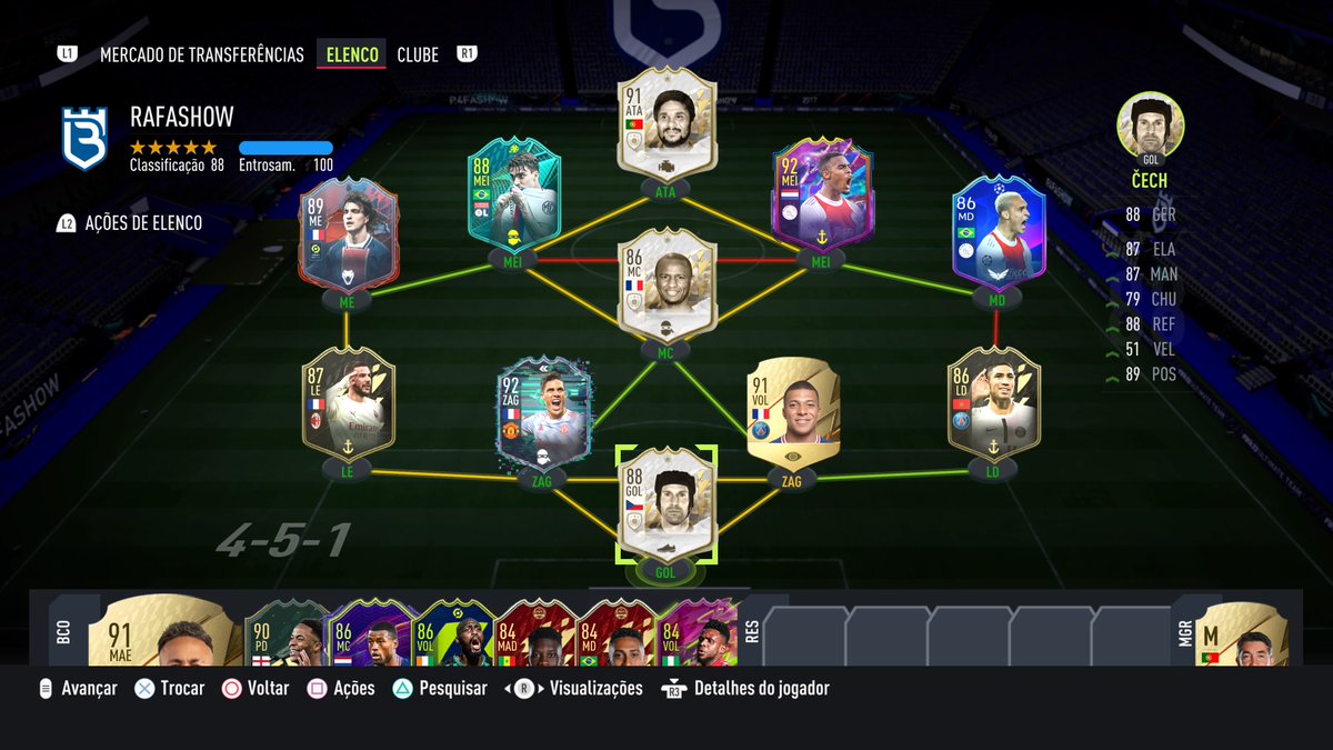 Rafashow_Fifa's tweet photo. Melhor MC do jogo chegou!

#PS5Share #FIFA22 https://t.co/YMSX1tzTMB