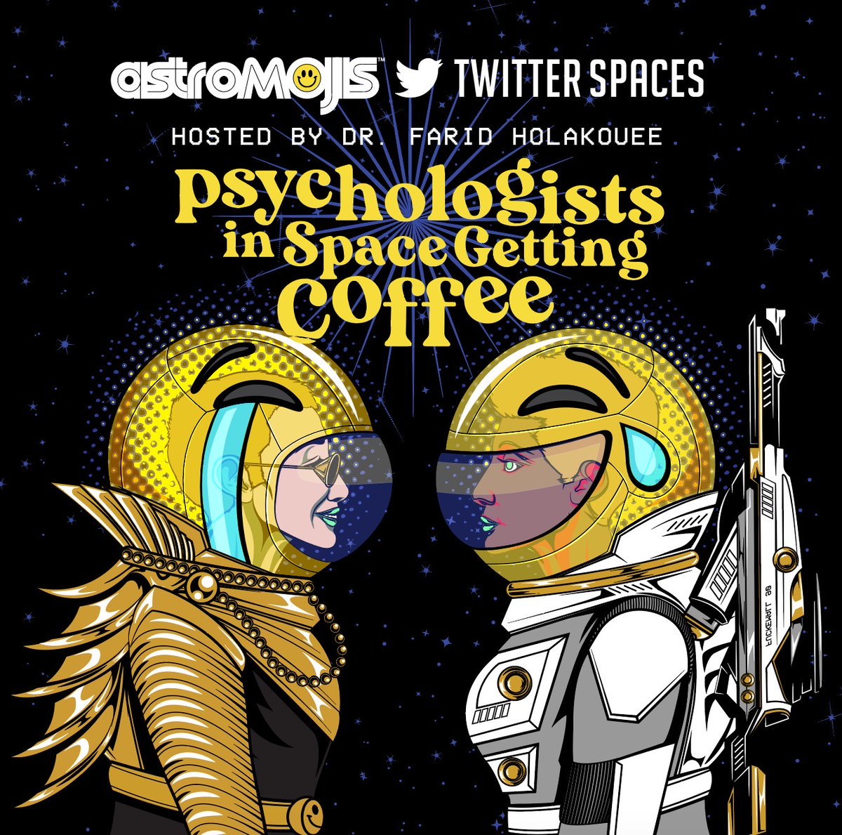 astromojis's tweet photo. Get your coffee and start your Friday with Dr. Farid @FaridHolakouee  ⏰🤯🧠☕️ and @astromojis

- “I like cappuccino, actually. But even a bad cup of coffee is better than no coffee at all. - David Lynch

https://t.co/p7c15VaZEl https://t.co/YfopGdSOlZ