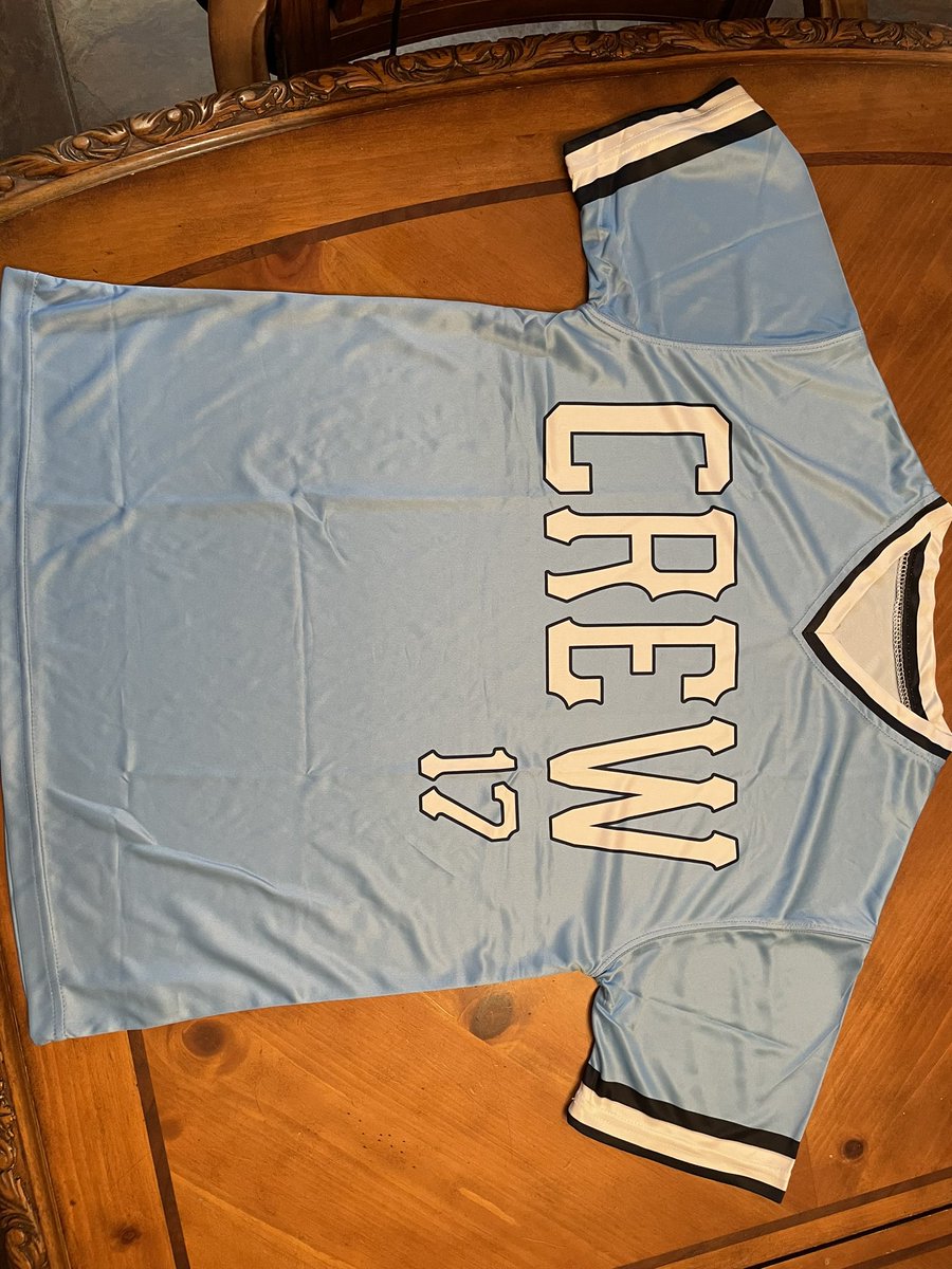CrewBaseball21's tweet photo. New pinstripes looking good https://t.co/GL6lGp4FyV