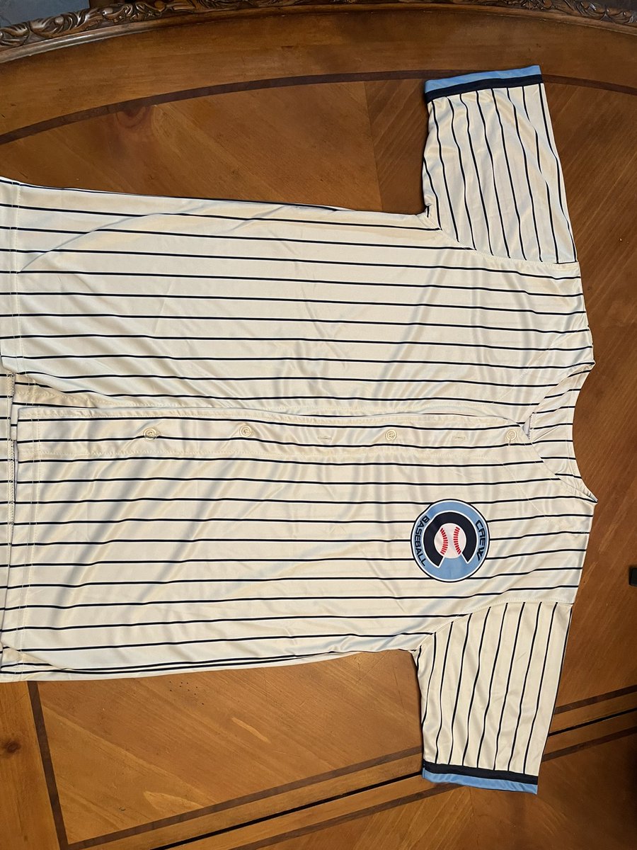 CrewBaseball21's tweet photo. New pinstripes looking good https://t.co/GL6lGp4FyV