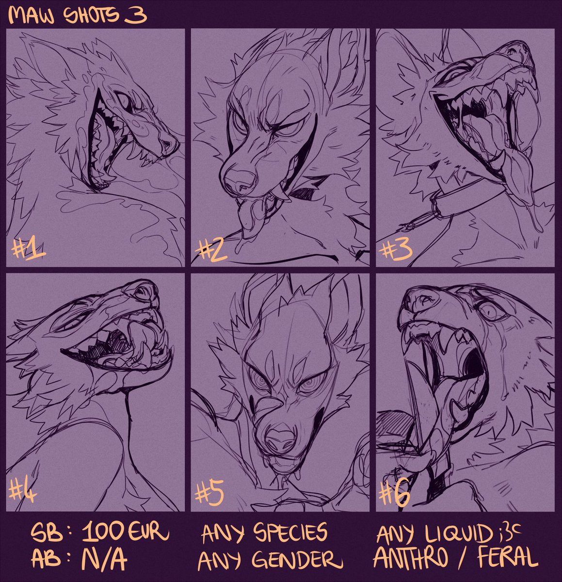 Opening 6 maw slots for the ones interested!
https://t.co/TEoP3RddIz
The money will go towards funding my laptop so I have anything portable and can continue working in case of an emergency.
Please share and retweet 