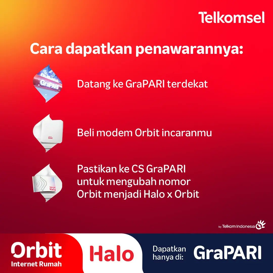 Telkomsel Orbit tweet media