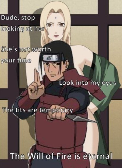 BasedLEDA's tweet photo. Hashirama could you step aside please? #naruto https://t.co/afnpbz22In
