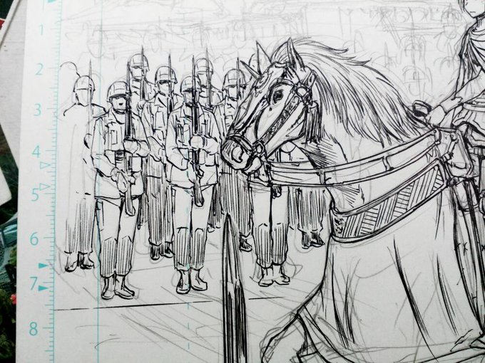 エスコンサントラ流しながら最後のコマペン入れ中。
ZEROときて4。 