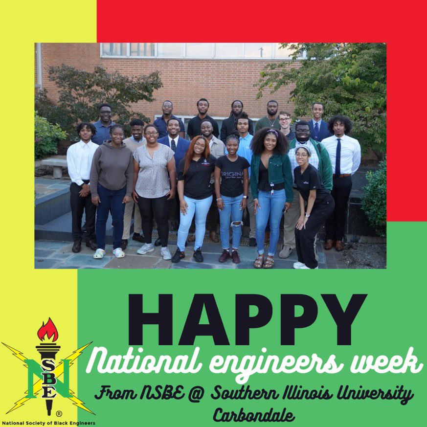 NSBESIUC's tweet photo. Celebrating this week of National Engineers week…The week is not over yet.‼️🎉 https://t.co/pStgfKqH7d