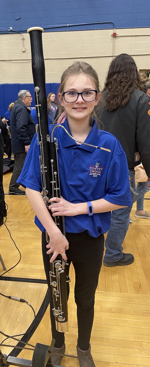 Best Bassoon player in the district! #cbproud @alhsbands
