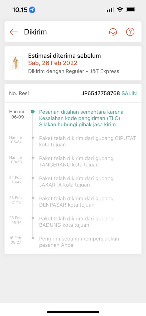 sherlypurple's tweet photo. @jntexpressid min ini kenapa tlg di bantu https://t.co/5iMRz6JprQ