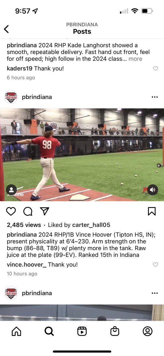 Very proud of 16u 2024 Titan players Vince Hoover 15th, Bryson Reece 76th and Max Winders 45th all ranked as top players in Indiana. I expect more will be added to the list soon!! Hard work paying off!!