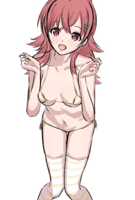 小学生の果穂ちゃんにこんなえっちな恰好させる283プロを許すな😊 