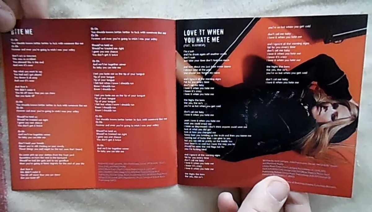 avrilprestige's tweet photo. Album booklet. #LoveSux https://t.co/eS2RNjhalP