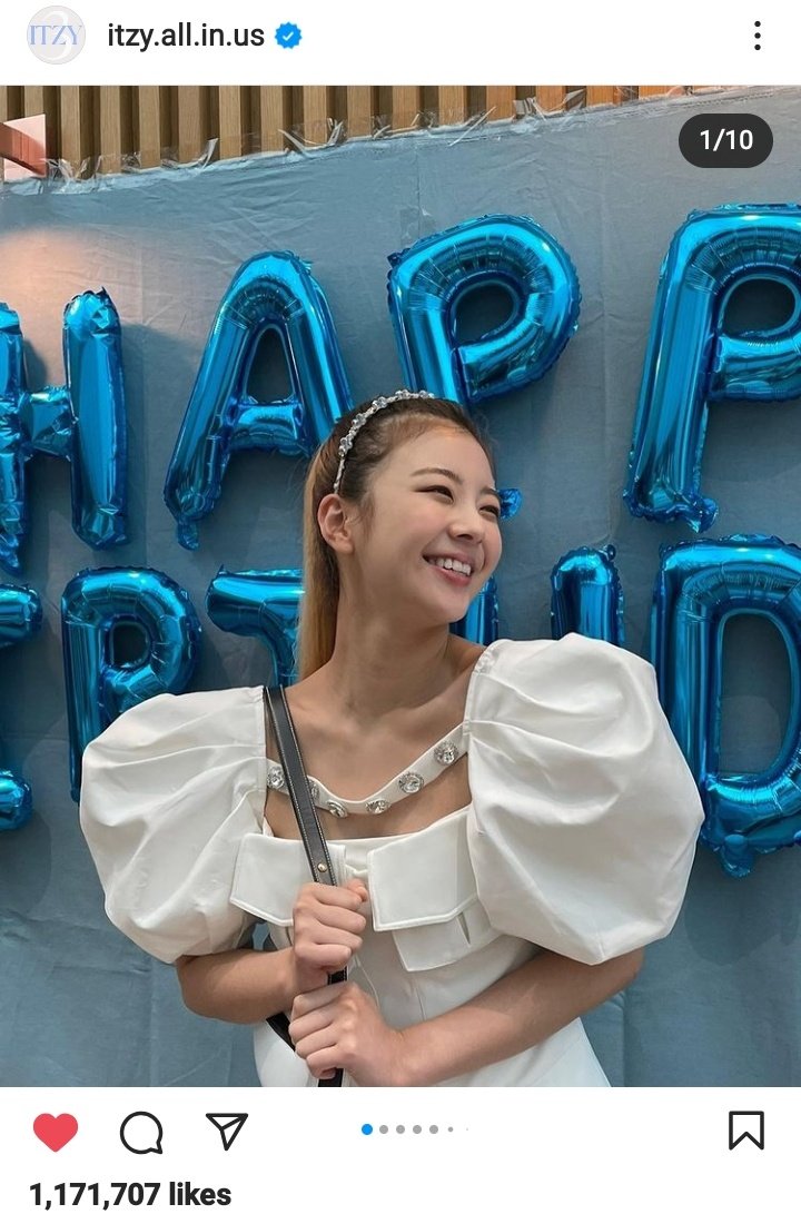 Lia's 220224 Instagram update has surpassed 1,000,000 likes. 

Her 45th post to do so!

있지 리아 #리아 #LIA