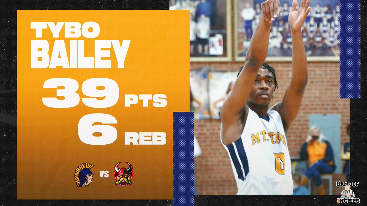 Tybo Bailey does it again😳 The Sophmore went OFF in <a href="/Tabor_City/">Mount Tabor High</a>’s 2nd round playoff win over NWG, scoring 39 PTS🔥#NCHSAAMBB #TriadMBB