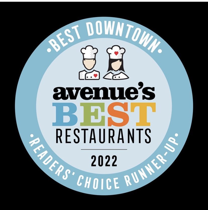 We are excited to share that we have Won 2022’s Runner Up in the Best Downtown Restaurant Category from @avenuemagazine 
Such an honour to be chosen with all the amazing restaurants. We couldn’t have done it without you ❤️
#plantbasedrestaurant #downtownyyc #bestindowntown