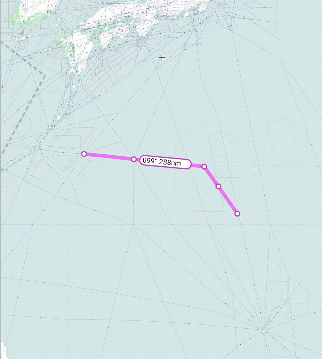 FMilcoms's tweet photo. #RONIN02
2500N14015E 0259 FL210
2339N14119E 0312
2146N14244E
In MARSA with #PEARL75 #AE0144
heading SE.
https://t.co/nxu1psEAze https://t.co/YeBIgdCUdH