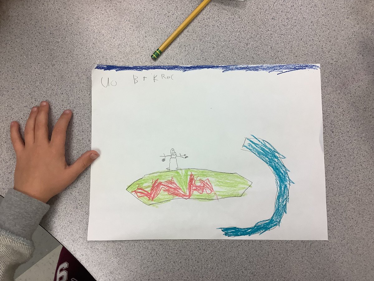 jmccroskeycb's tweet photo. Front cover and title for our personal narratives #kindergarten @CBElementary #cbseastars https://t.co/RcfdGxvGHu