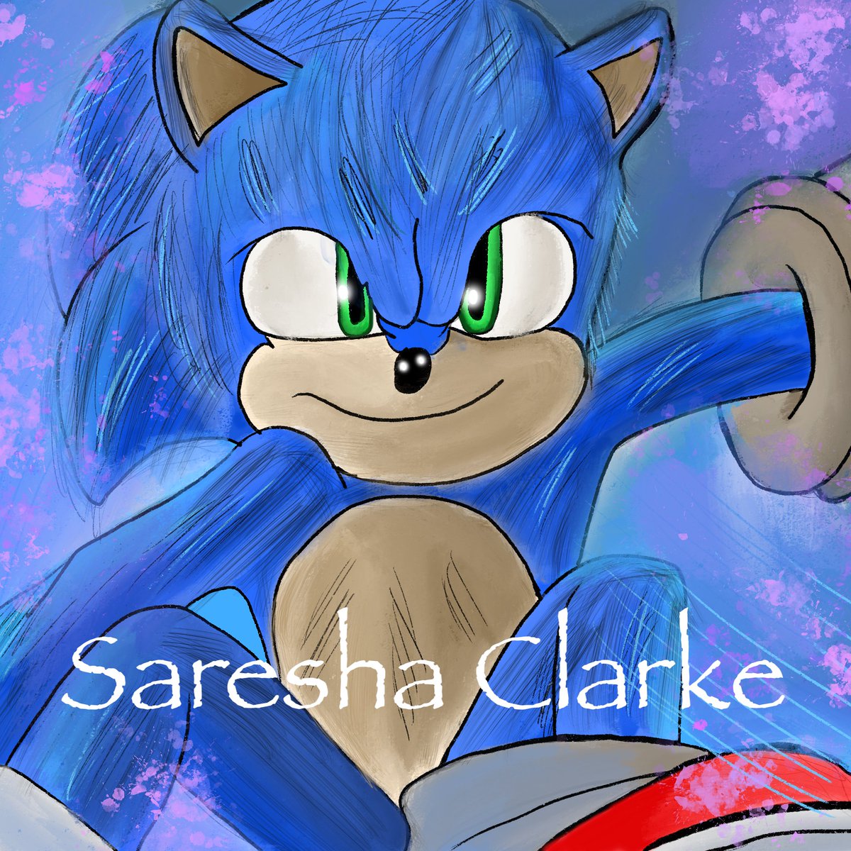 Did somebody ask for more #SonicMovie2 art? No? Well that’s ok I’m sharing them anyways! Check out my latest drawing of Sonic The Hedgehog from the upcoming movie @SonicMovie 2! It was a fun draw so I hope you like it! #art #digitalart #SonicTheHedgehog #sonicfanartist https://t.co/WYzlET2F9Q