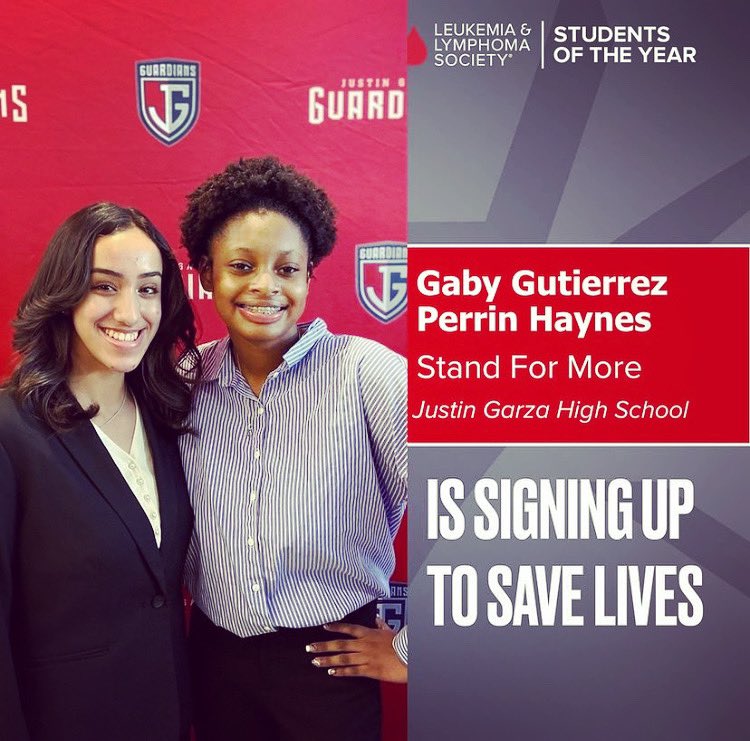 JGH_Activities's tweet image. Not only are they the youngest candidates, Gaby &amp;amp; Perrin dedicated their campaign in memory of Justin Garza. 

They want to add more people to the bone marrow registry AND raise $50k. 

Donate: stand4more.org

Join them tomorrow at our Culture &amp;amp; Club Showcase. 

#WEareJG