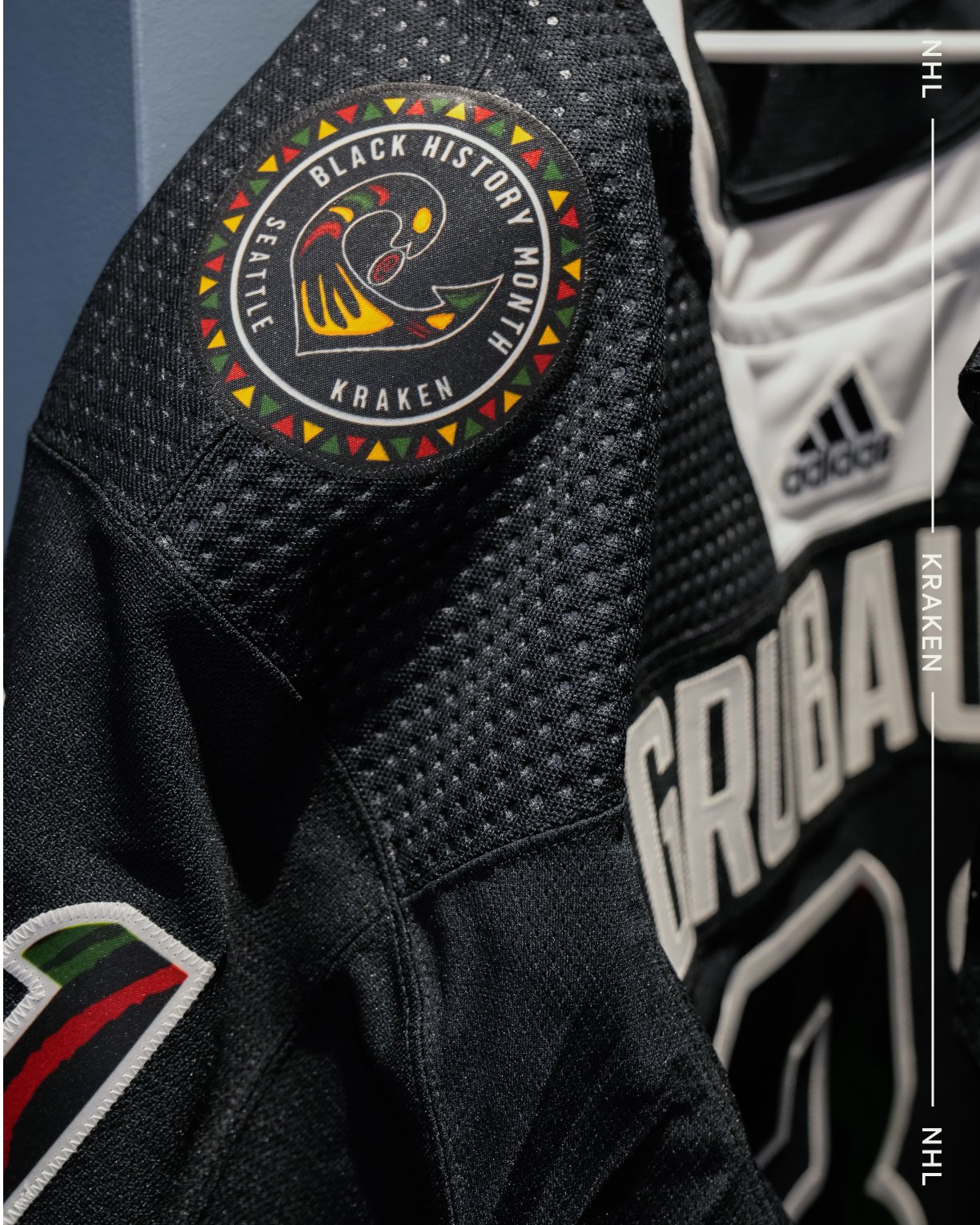 Kraken wears special warm-up jerseys to celebrate Black History Month