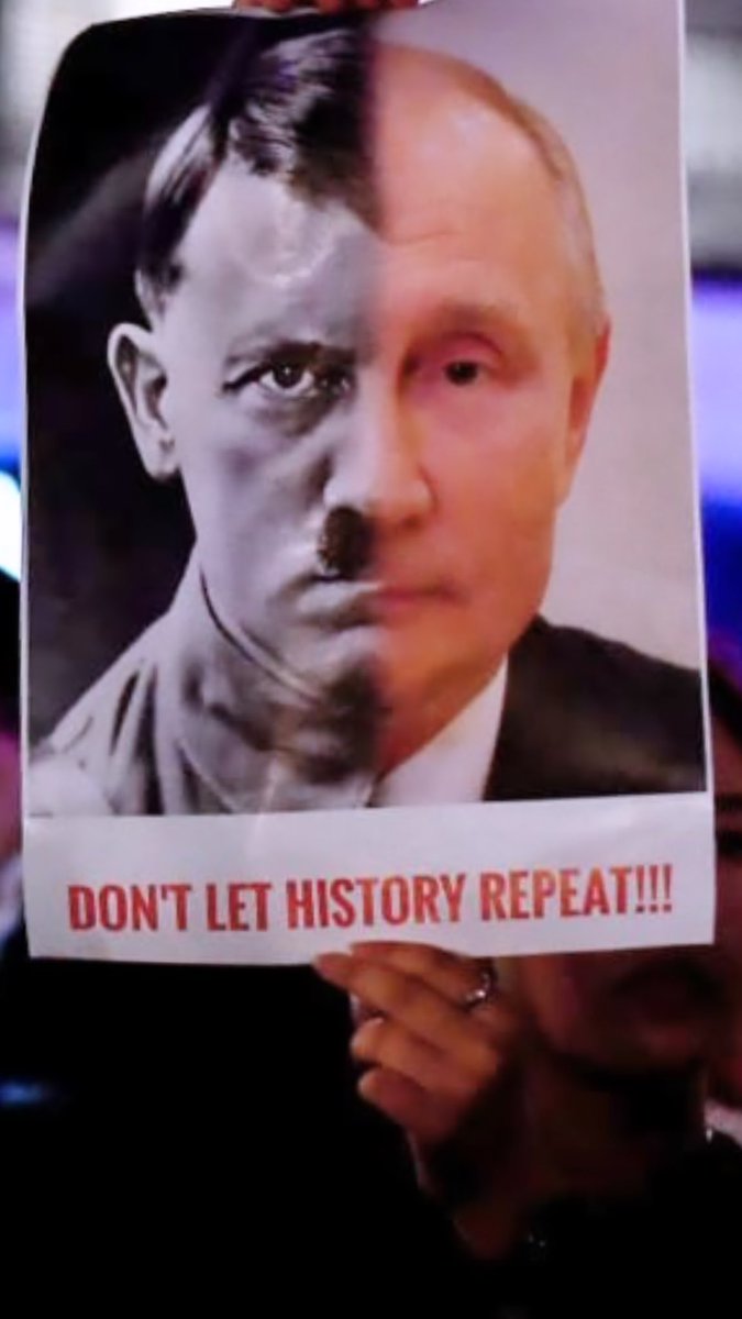 GonzaloSykora's tweet photo. Don’t let history repeat!

#Ukraine #UkraineInvasion #UkraineRussia #UkraineWar #UkraineCrisis https://t.co/Ayaq9FMxo6