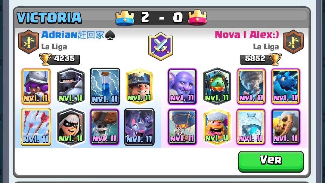 6-2  ;) 

Casi le ganó al HC ese, @Manuel502_CR no me dejara mentir que doy una máster class con el Bridge élites