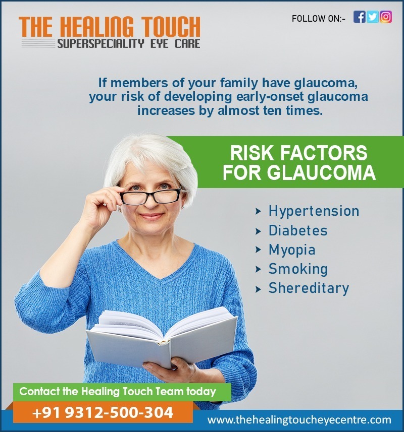 If members of your family glaucoma, your risk of developing early-onset glaucoma increases by almost ten times.

#thehealingtoucheyecentre #glaucoma #glaucomascreening #glaucomasurgery #eyecare #Eyehealth #healing #eye #eyecheckup #eyehospital #health #delhi #vikaspuri #eyeclinic