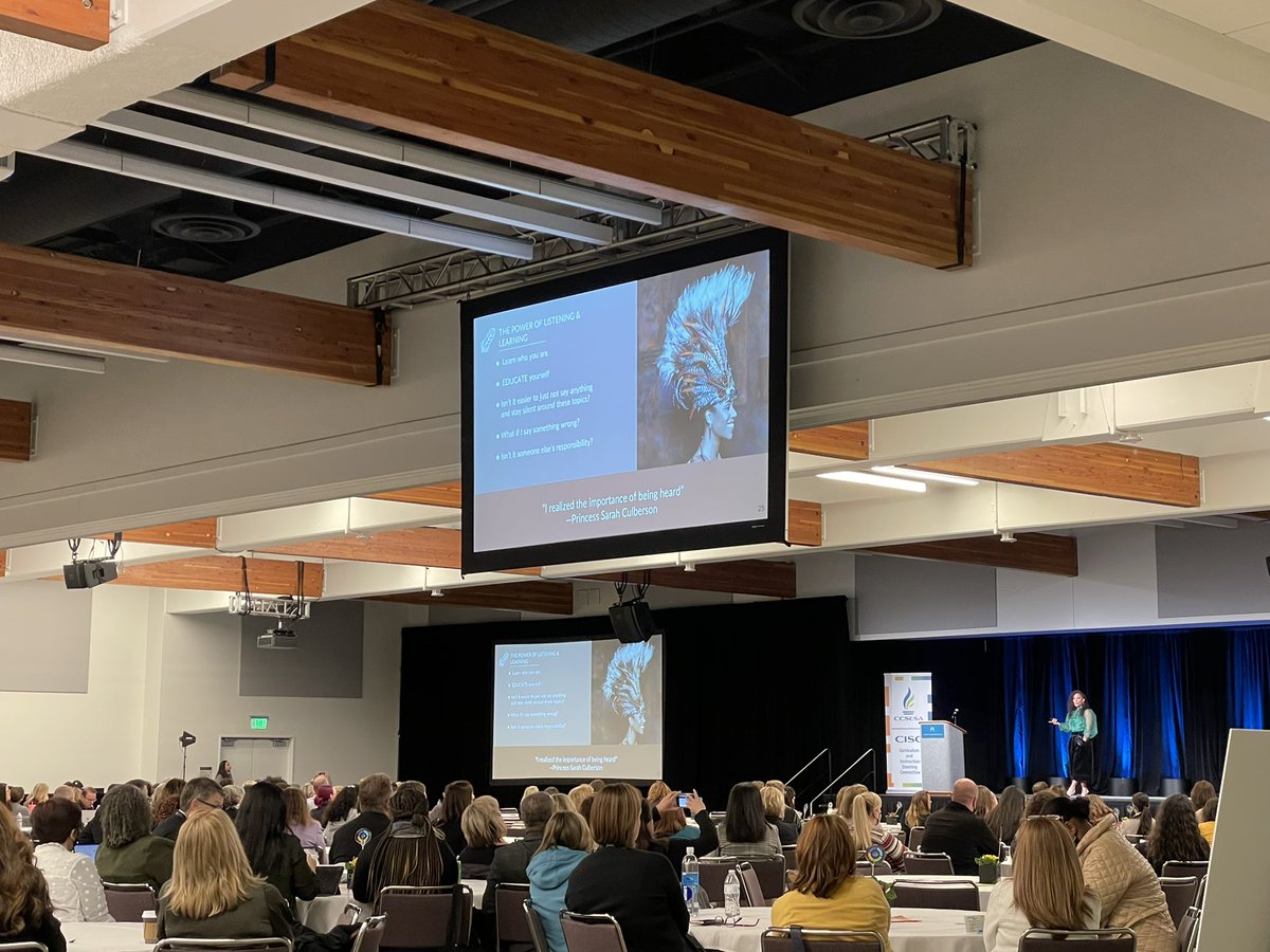 WilliamFranzell's tweet image. INCREDIBLE @CISCSymposium evening Keynote, @iamprincesssc! Thank you for sharing your amazing story about cultural identity and the power of belonging! ❤️ #CISC2022 @MCOE_Now @TeacherLora @MrRodGarcia @MCOE_ELA @nunrbr_nunez @gfry_fry @CA5STEAM @R5ExLearning @Together4NINOS