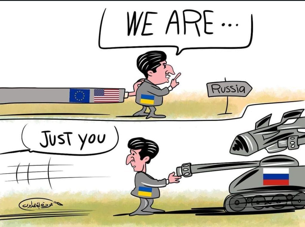 hh74064536's tweet photo. 🇺🇲US and NATO abandoned
#ukrain

#Yesputin
#worldwar3
#NATO
Russia &amp; NATO
#UkraineRussia
#Rusia #RussiaUkraineConflict https://t.co/H5iUNpDLvg