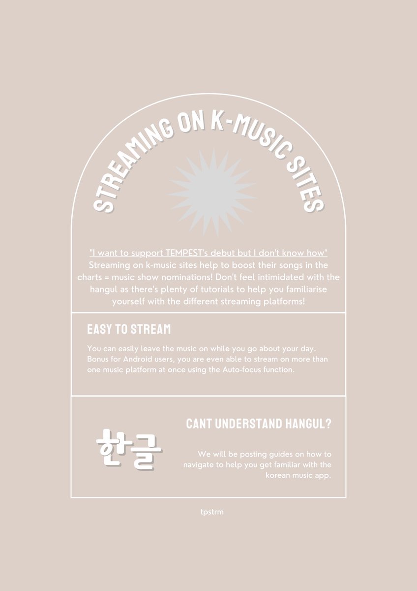 tpstrm's tweet photo. [RECRUITING] GENIE STREAMERS 

Join us as we work towards TPST's music show nominations/wins!

We will be focusing on Genie for TPST's debut! 

Fill in this form: https://t.co/au9kFqkNiU

👤: psst, there's a giveaway info in the form 🤐 

#TEMPEST #TPST https://t.co/SgqMFTsFwM