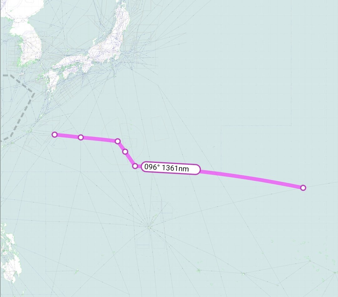 FMilcoms's tweet photo. #PEARL75 & #RONIN02 on CWP SF
PEARL75 cleared to PGUA at FL340.
RONIN02 cleared to NGUEN at FL270. https://t.co/Gv4uNScQoP