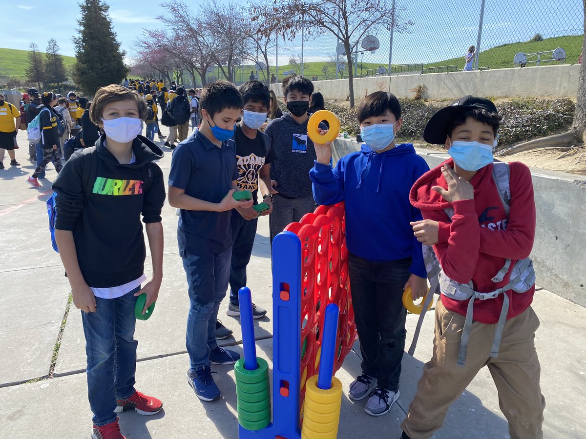Adams_BUSD's tweet photo. AMS celebrates “no name calling” week and “no one sits alone” day with the help of ASB and SAVE Club. https://t.co/b7ar2jMoTy