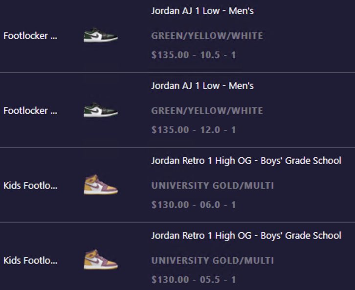 PWRRNGR (@ggpwrrngr) on Twitter photo Thx <a href="/MEKRobotics/">MEKAIO</a> and <a href="/KylinBot/">KylinBot</a>
S/O <a href="/SneakerNode/">SneakerNode</a> <a href="/ne_proxy/">NE%T</a> <a href="/BartProxies/">Bart Proxies</a>
Slot for <a href="/CakeACO/">Sneaky Concepts</a>
#pwrrngrsuccess Thx <a href="/MEKRobotics/">MEKAIO</a> and <a href="/KylinBot/">KylinBot</a>
S/O <a href="/SneakerNode/">SneakerNode</a> <a href="/ne_proxy/">NE%T</a> <a href="/BartProxies/">Bart Proxies</a>
Slot for <a href="/CakeACO/">Sneaky Concepts</a>
#pwrrngrsuccess