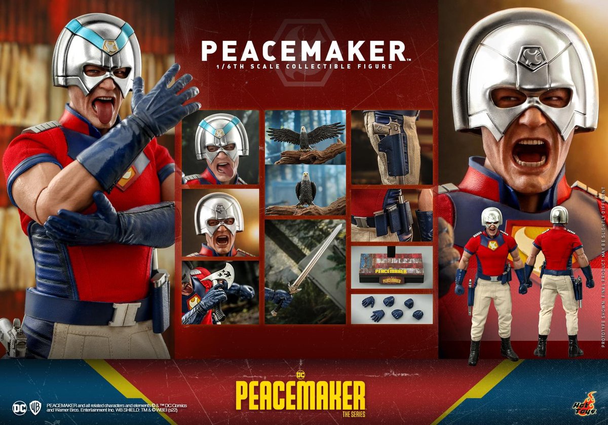 Peacemaker ホットトイズ　1/6 テレビ・マスターピース】『ピースメイカー』1／6スケールフィギュア