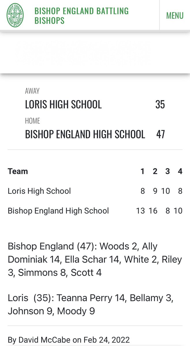 Ally Dominiak #11 (@allydominiak) on Twitter photo Intense win <a href="/battlingbishops/">BEHS Athletics</a>! Semifinals Monday 2/28 @5:30! #Synergy #Grit <a href="/SCBCA/">South Carolina Basketball Coaches Association</a>
<a href="/SCHSL/">SCHSL</a> <a href="/LouatTheState/">Lou Bezjak</a>
<a href="/MNFrankie/">Frank Mansfield</a> <a href="/DShelton66/">DavidRShelton</a>
<a href="/pgh_SCarolina/">Prep Girls Hoops South Carolina</a> <a href="/prepgirlshoops/">Prep Girls Hoops 🏀</a>
<a href="/DebbieAntonelli/">Debbie Antonelli</a> <a href="/kevinlive5/">Kevin Bilodeau</a>
@abcnews4dean <a href="/SEisbergWCIV/">Scott Eisberg</a>
<a href="/The_CoachShoe/">DeCole Robertson</a> <a href="/Coach_Curtis_FU/">Pierre Curtis</a> <a href="/CoachMorehouse/">Brian Morehouse</a> <a href="/KBadecki/">Kaleigh Badecki</a> Intense win <a href="/battlingbishops/">BEHS Athletics</a>! Semifinals Monday 2/28 @5:30! #Synergy #Grit <a href="/SCBCA/">South Carolina Basketball Coaches Association</a>
<a href="/SCHSL/">SCHSL</a> <a href="/LouatTheState/">Lou Bezjak</a>
<a href="/MNFrankie/">Frank Mansfield</a> <a href="/DShelton66/">DavidRShelton</a>
<a href="/pgh_SCarolina/">Prep Girls Hoops South Carolina</a> <a href="/prepgirlshoops/">Prep Girls Hoops 🏀</a>
<a href="/DebbieAntonelli/">Debbie Antonelli</a> <a href="/kevinlive5/">Kevin Bilodeau</a>
@abcnews4dean <a href="/SEisbergWCIV/">Scott Eisberg</a>
<a href="/The_CoachShoe/">DeCole Robertson</a> <a href="/Coach_Curtis_FU/">Pierre Curtis</a> <a href="/CoachMorehouse/">Brian Morehouse</a> <a href="/KBadecki/">Kaleigh Badecki</a>