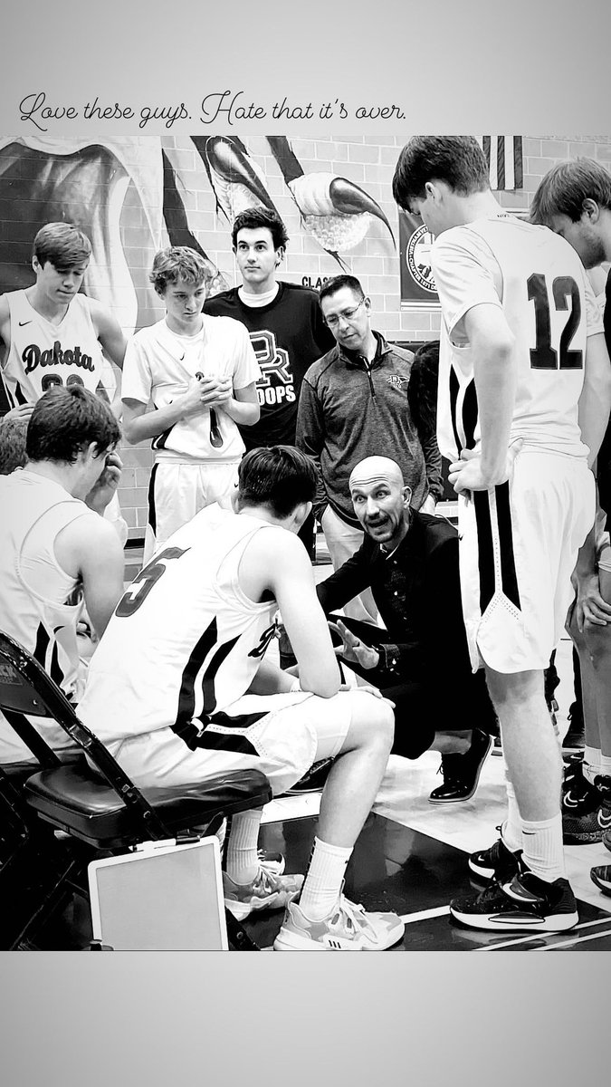CoachKovar's tweet photo. What a journey. So proud of these young men (on & off the court.) Finished the regular season 14-8 (6-1 in League) & ranked #18 in 5A. “Nobody cares, work harder!” @JeffcoAthletics @DRHS_Athletics @drhsHOOPS #alleaglesallfamily #theirteam https://t.co/LJF2qjNdb0